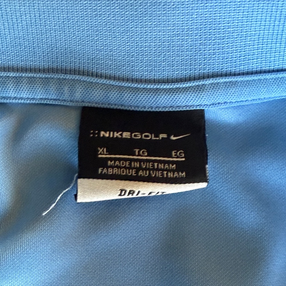 Nike Light Blue Men's Polo Shirt - Picture 2 of 4